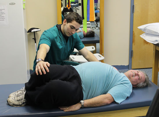 Lumbar-patient-physical-therapy